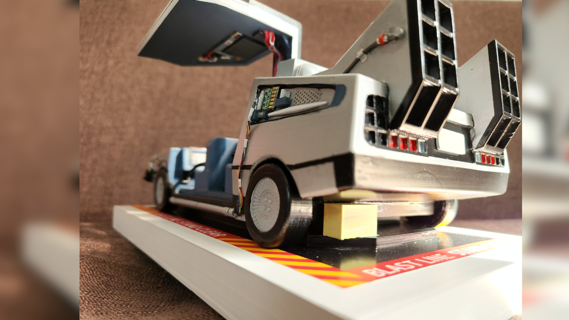 BTTF The Ride Model Rear View